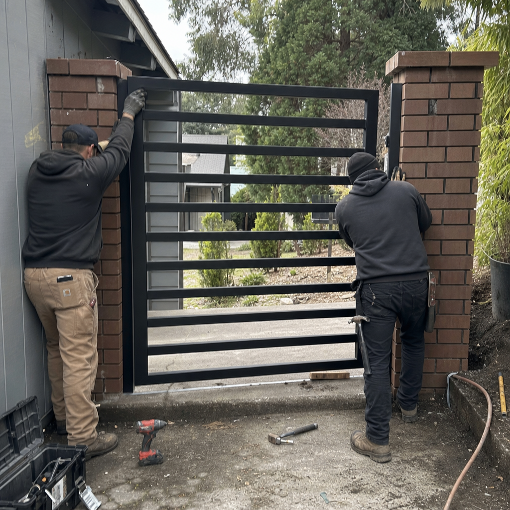 Sliding Gate Installation