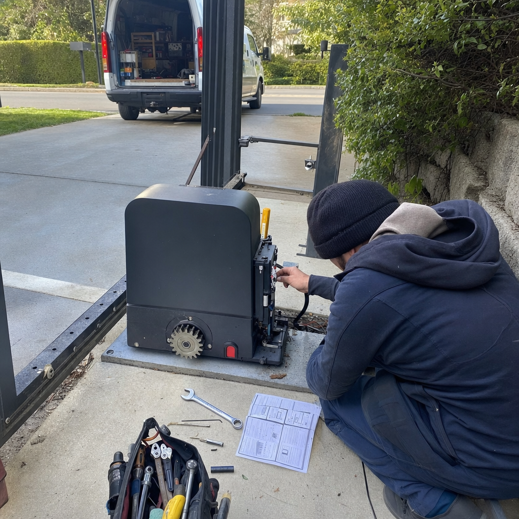 Double Gate Installation